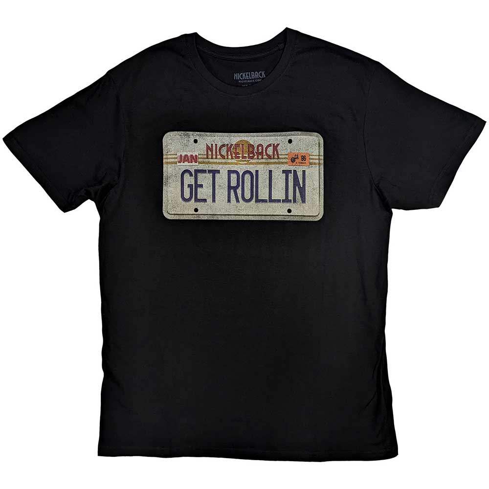 Nickelback T-Shirt: License Plate