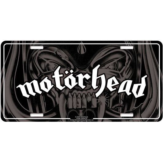 Motorhead Number Plate: Logo