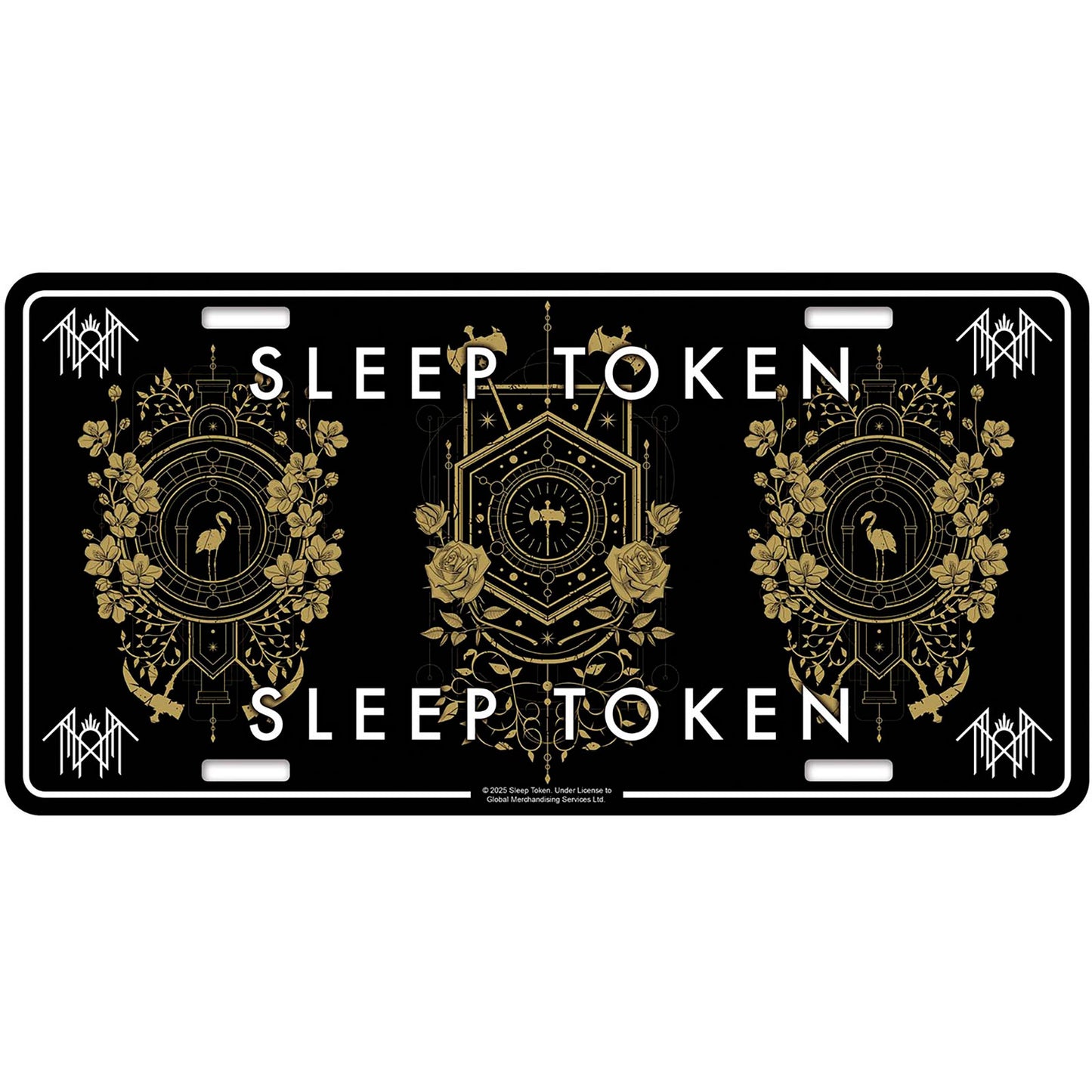 Sleep Token Number Plate: Even In Arcadia Sigils