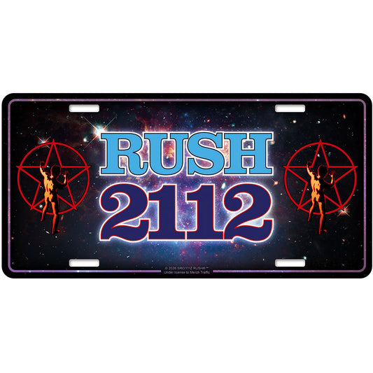 Rush Number Plate: 2112