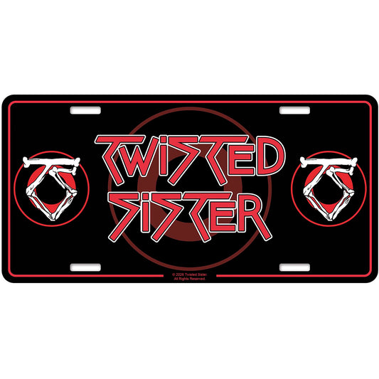 Twisted Sister Number Plate: Logo