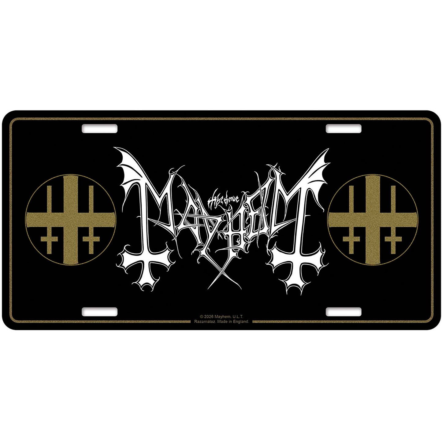 Mayhem Number Plate: Logo