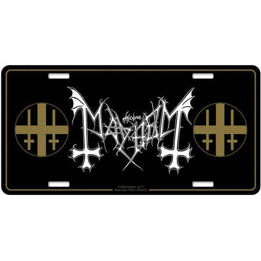 Mayhem Number Plate: Logo