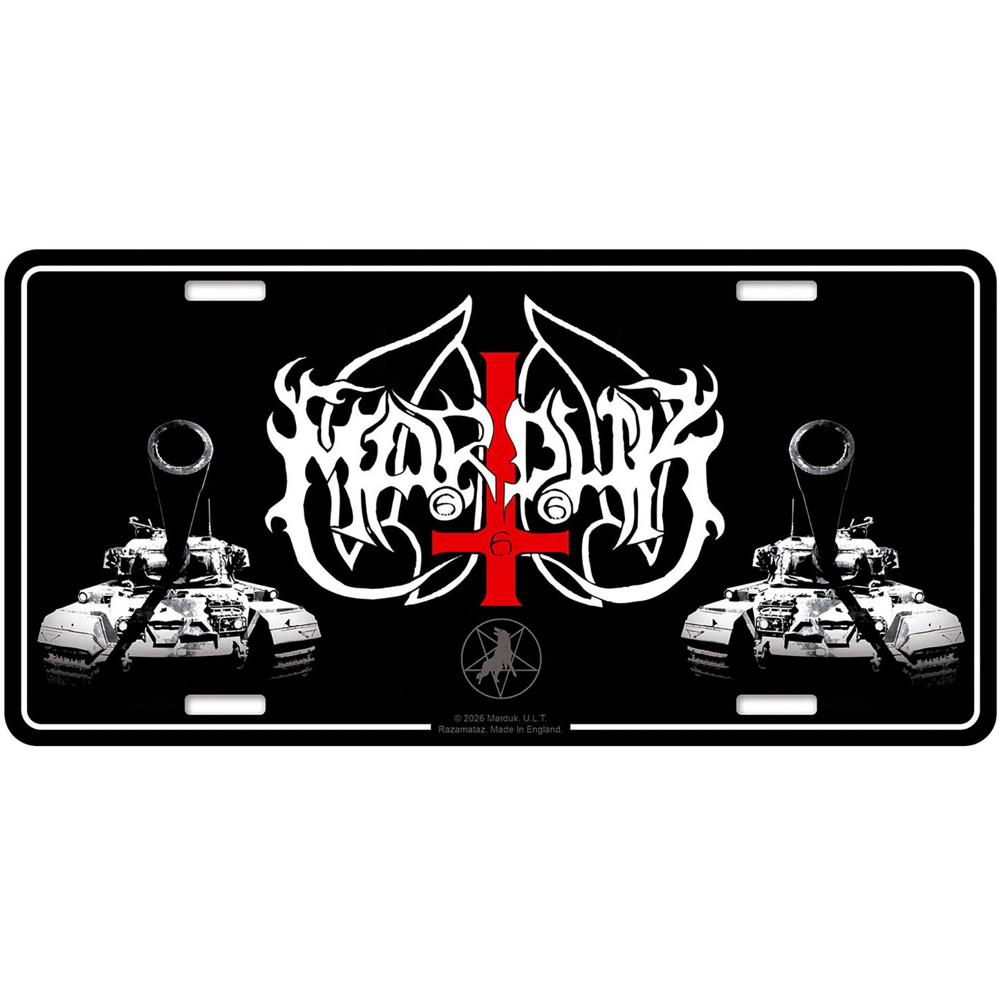Marduk Number Plate: Panzer Division