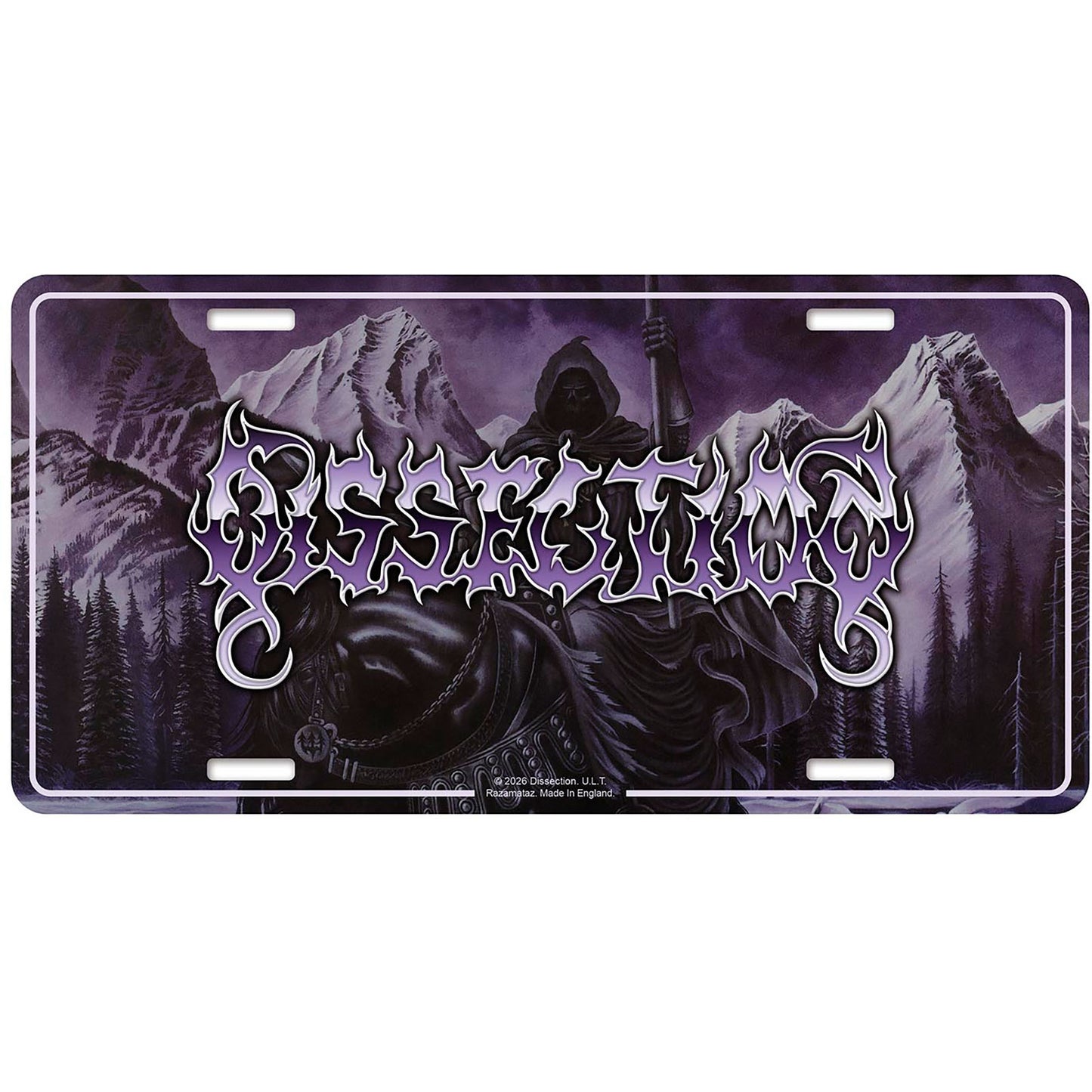 Dissection Number Plate: Storm Of The Light'S Bane