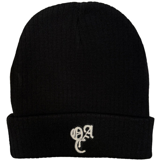 Overnight Angels Crew Beanie Hat: Logo