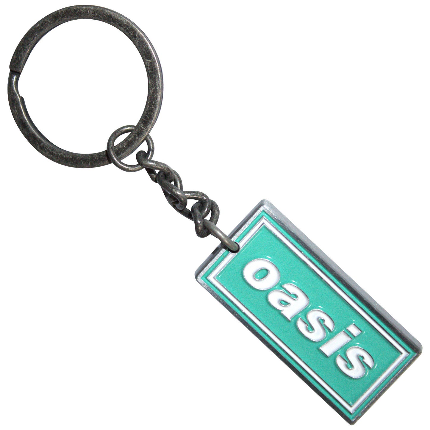 Oasis Keychain: Decca Logo Mint