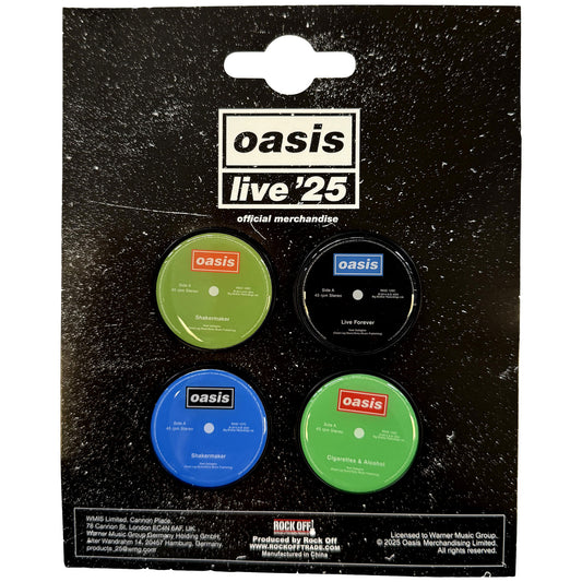 Oasis Magnet Set: Single Discs