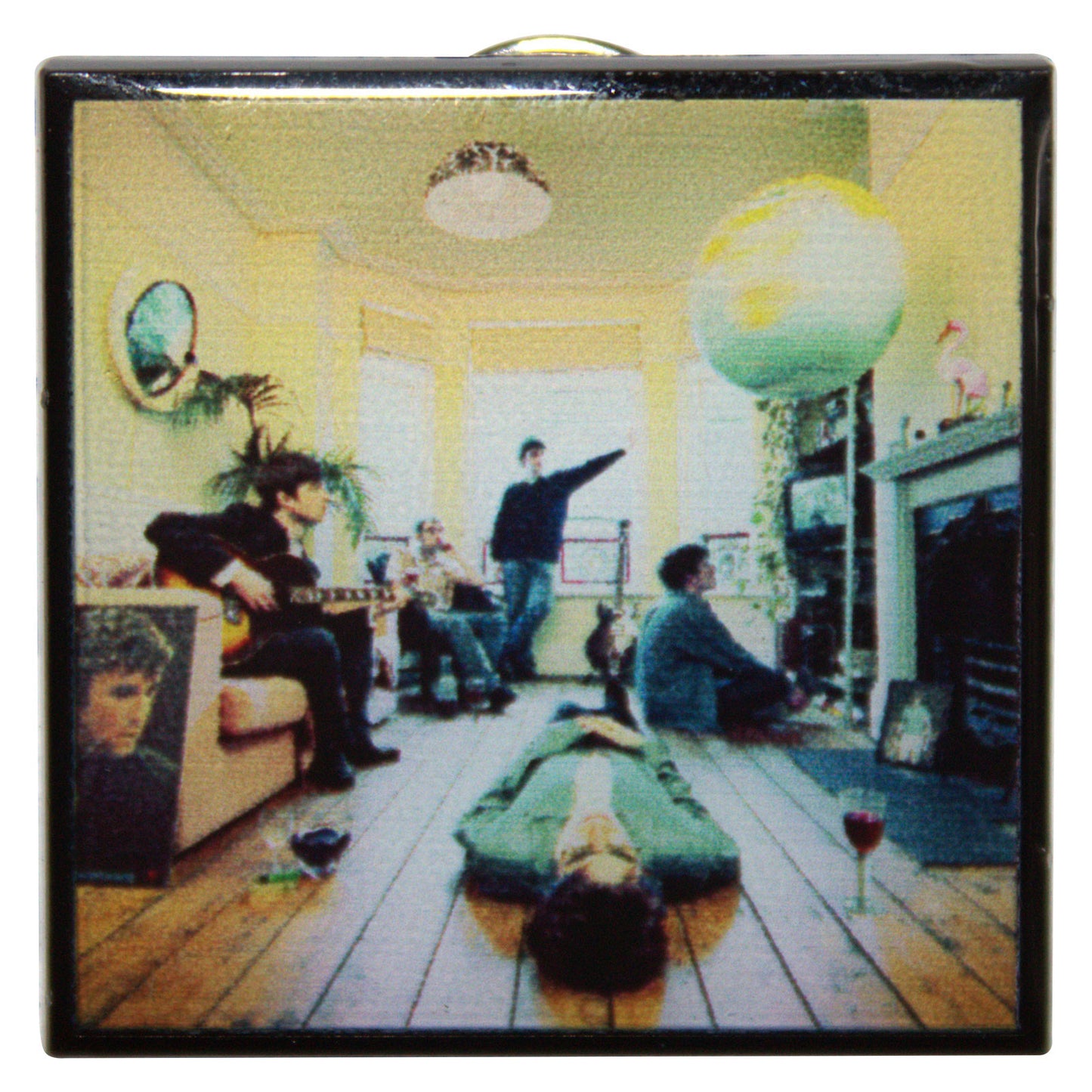 Oasis Badge: Definitely Maybe Colour Album