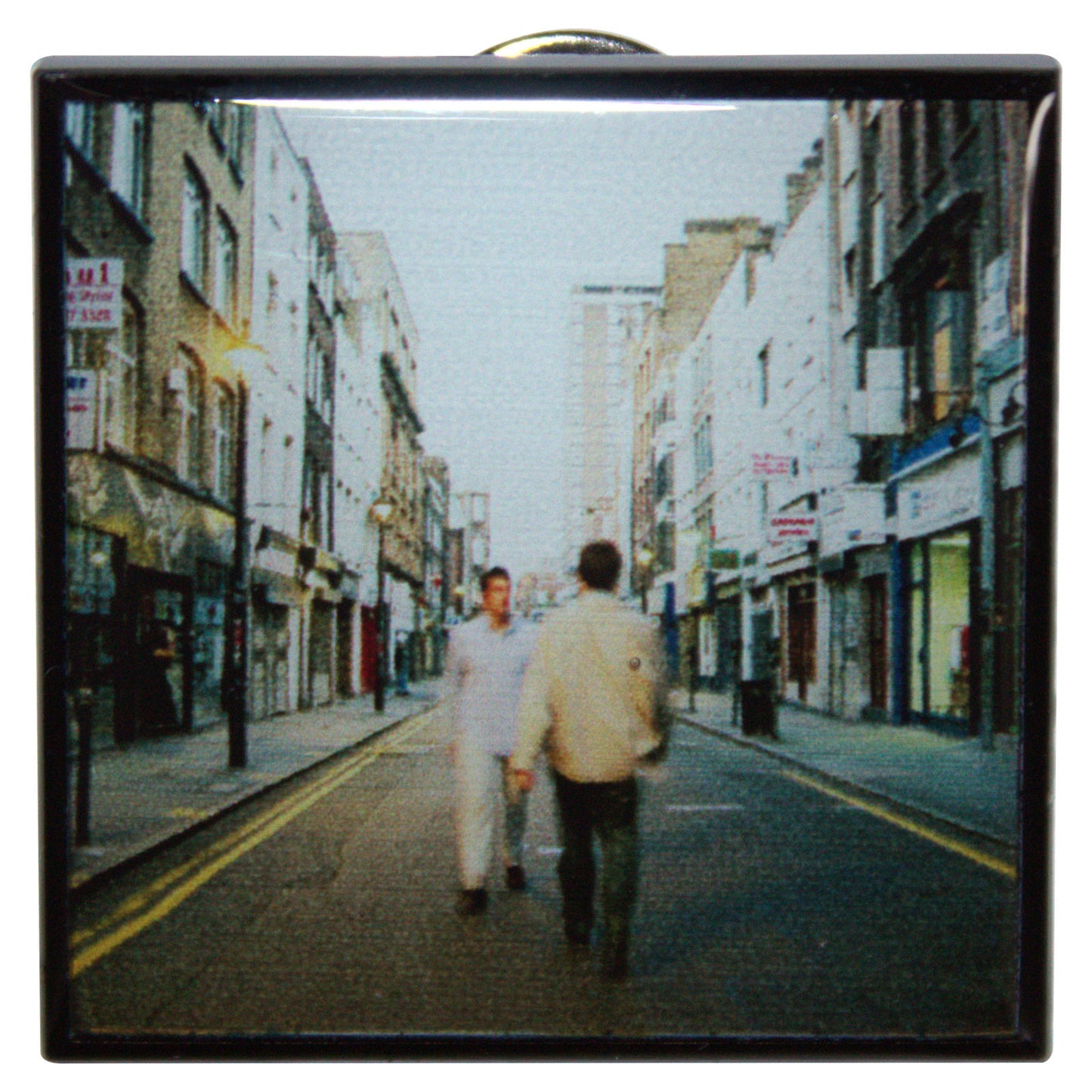 Oasis Badge: What's The Story Colour Album