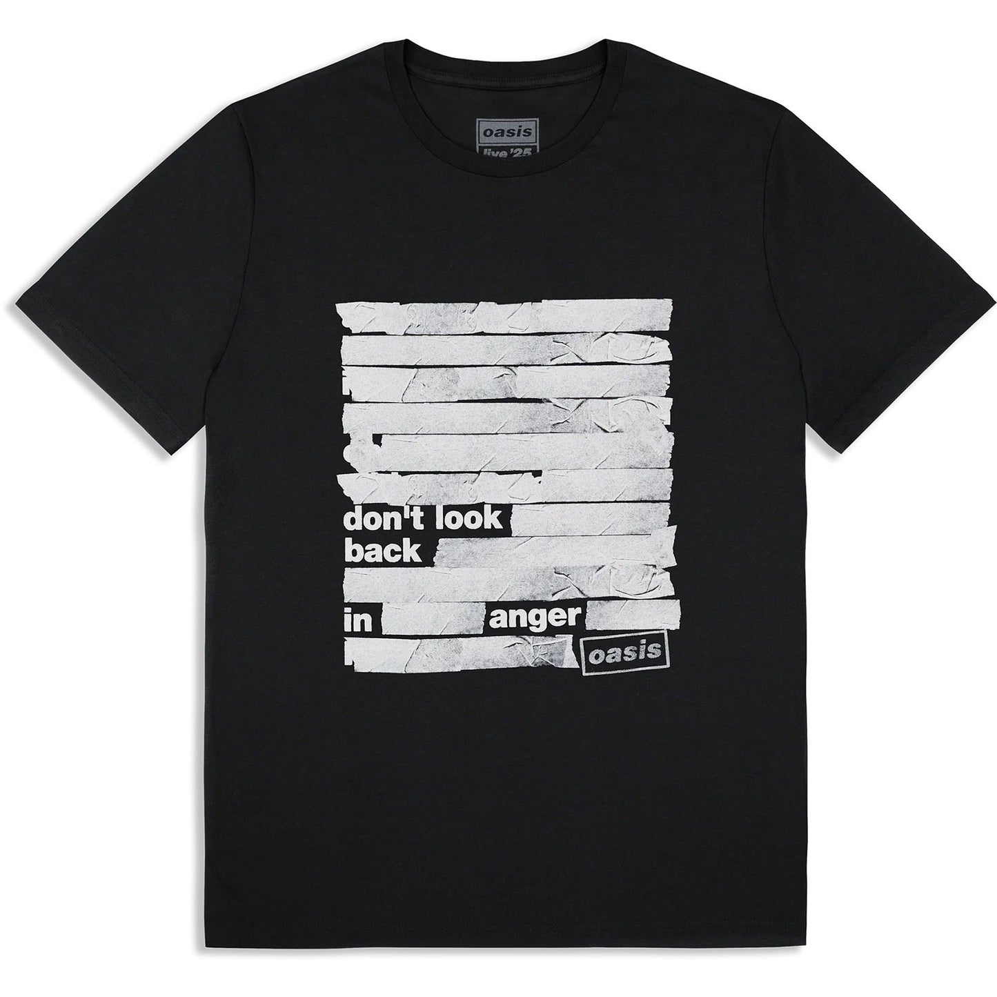 Oasis T-Shirt: Don't Look Back In Anger Tape