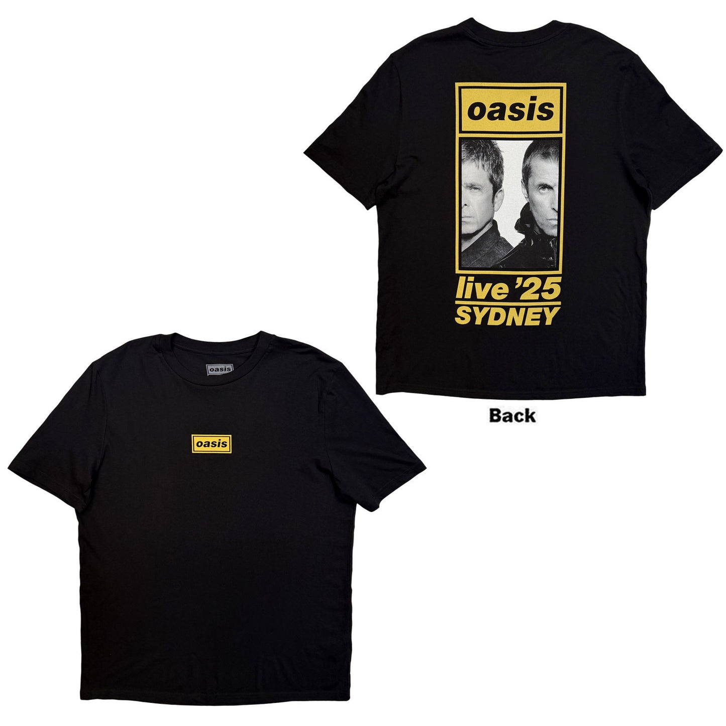 Oasis T-Shirt: Sydney Half Faces Fan Store