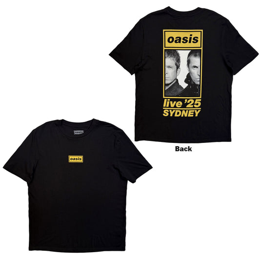 Oasis T-Shirt: Sydney Half Faces Fan Store