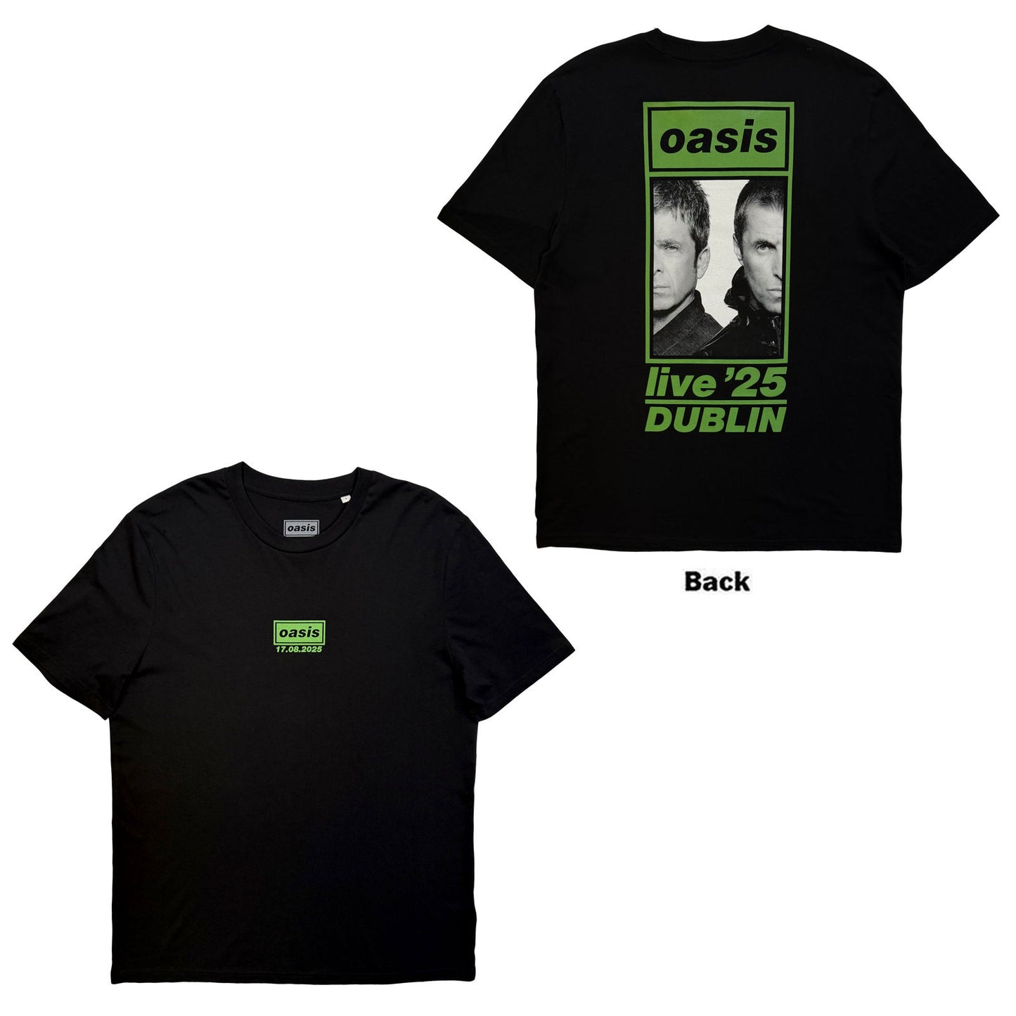 Oasis T-Shirt: Dublin 17 Aug Event
