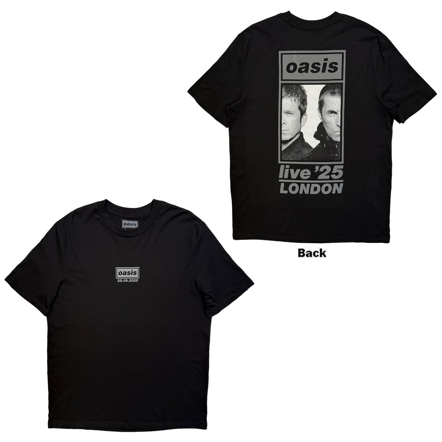 Oasis T-Shirt: London 28 Sept Event