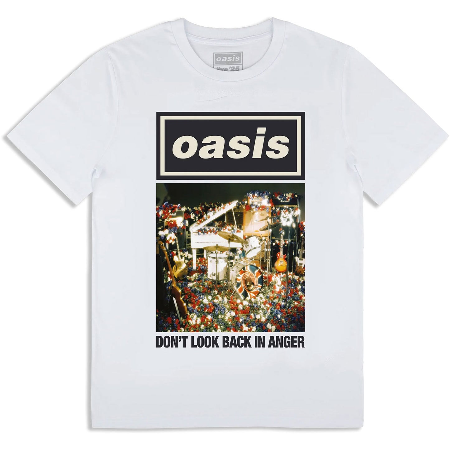 Oasis T-Shirt: Don't Look Back In Anger Single Cover