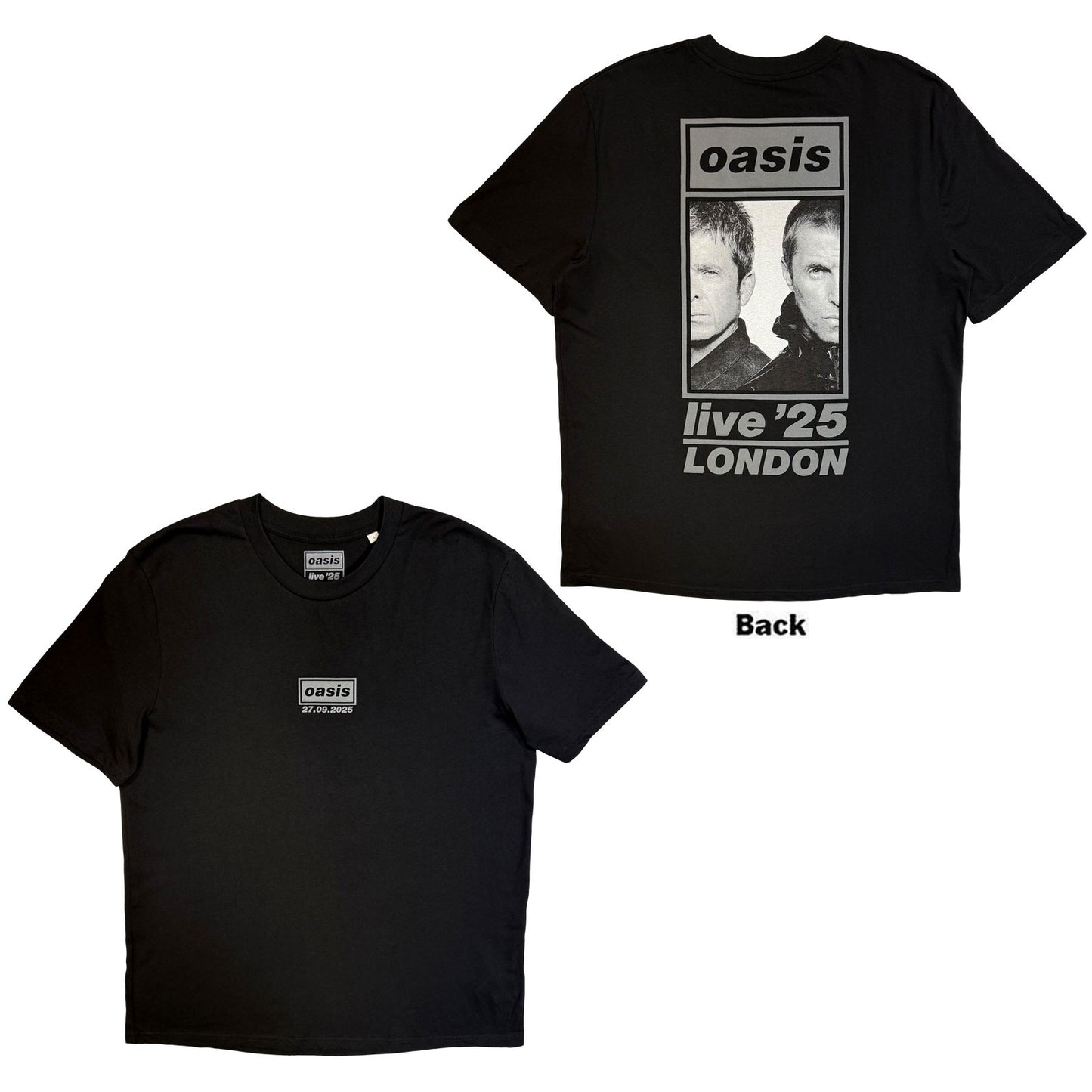 Oasis T-Shirt: London 27 Sept Event