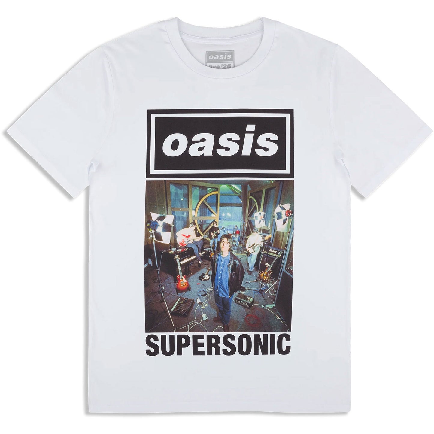 Oasis T-Shirt: Supersonic Single Cover