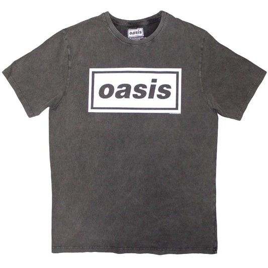 Oasis Stone Wash T-Shirt: Decca Logo