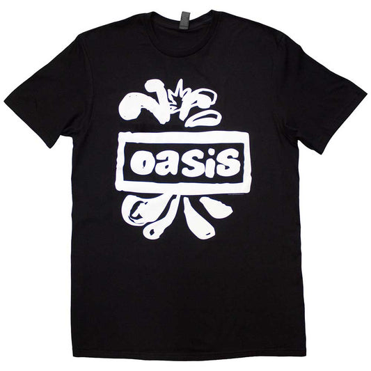 Oasis T-Shirt: Logo Splat