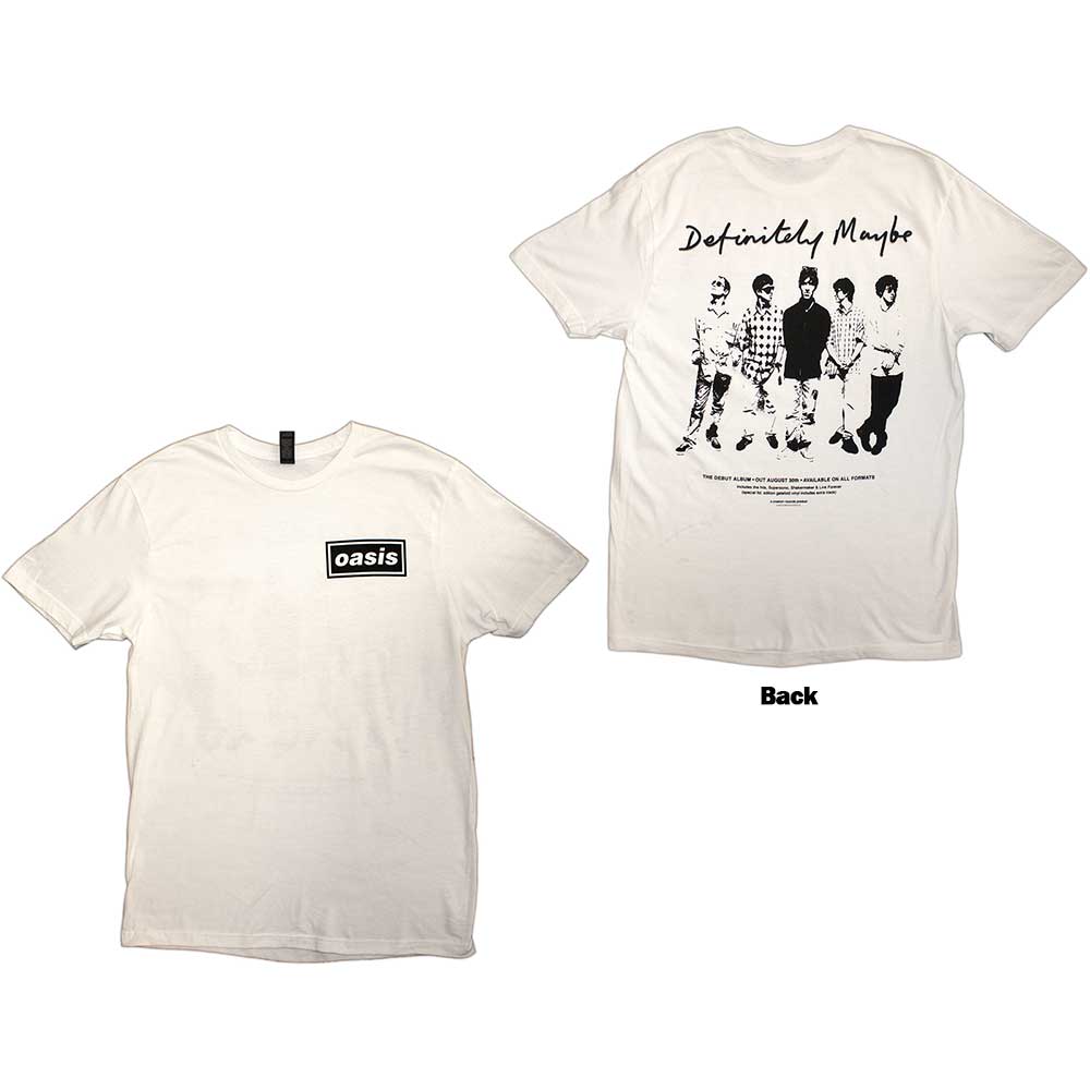 Oasis T-Shirt: Definitely Maybe Promo