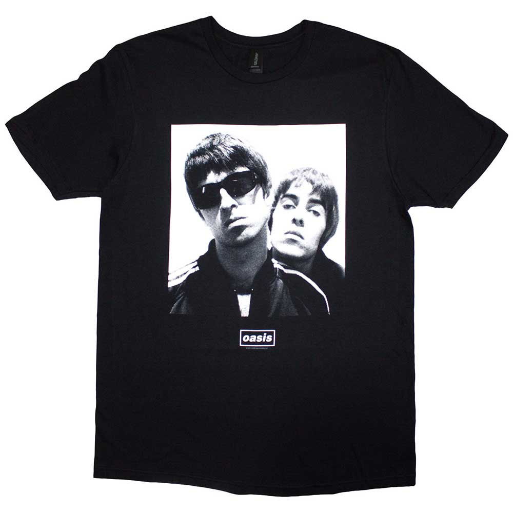 Oasis T-Shirt: Noel & Liam Square Photo