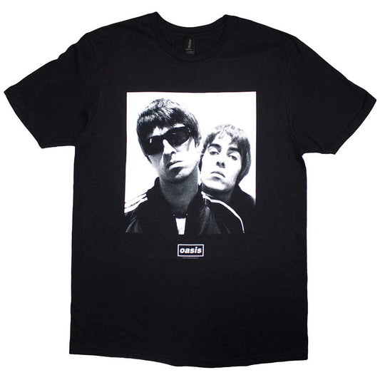 Oasis T-Shirt: Noel & Liam Square Photo
