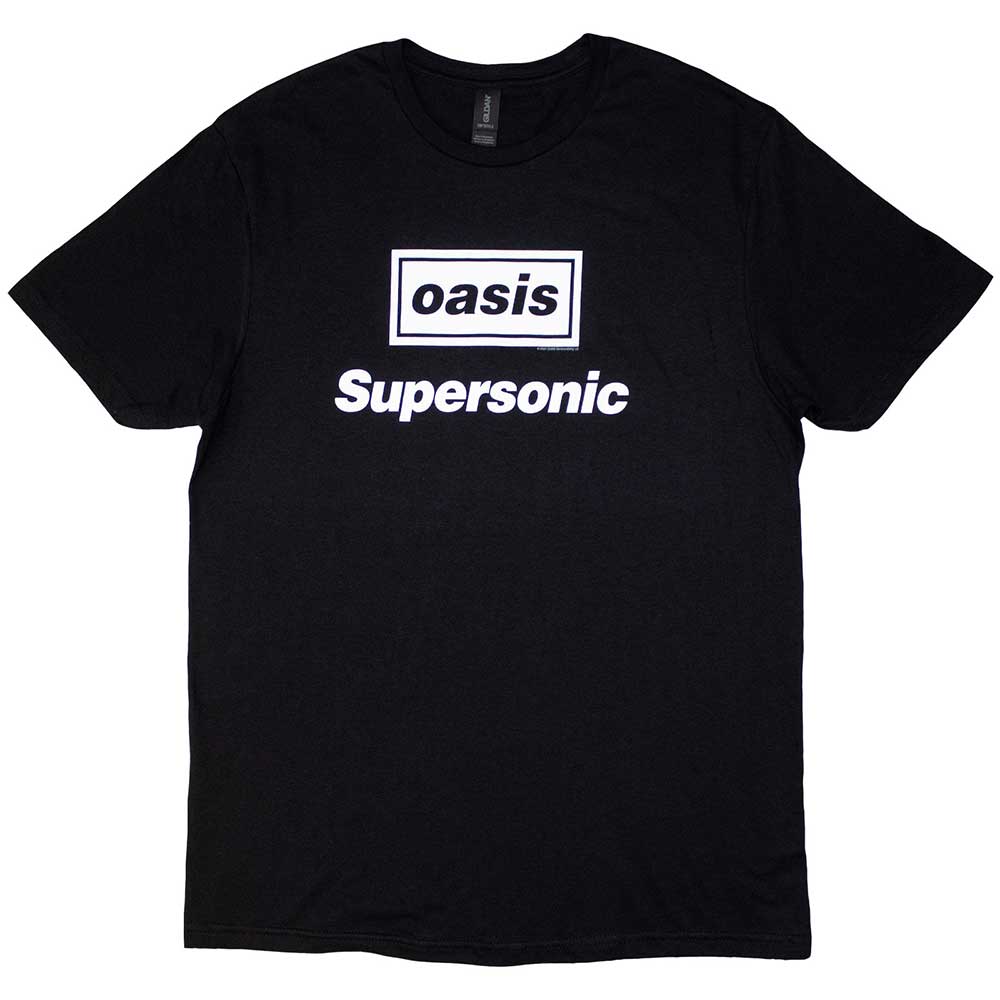Oasis T-Shirt: Supersonic Title