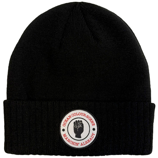 Ocean Colour Scene Beanie Hat: Marchin' Fist