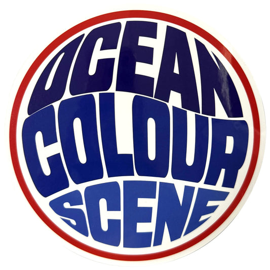 Ocean Colour Scene Sticker: Fisheye Logo