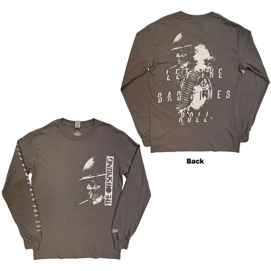 The Offspring Long Sleeve T-Shirt: Skull