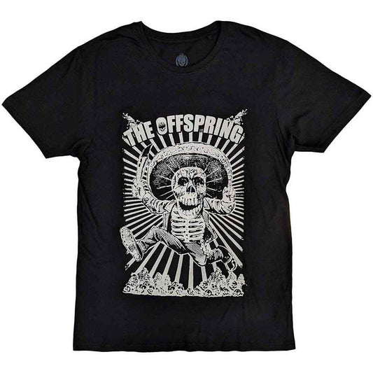 The Offspring T-Shirt: Jumping Skeleton