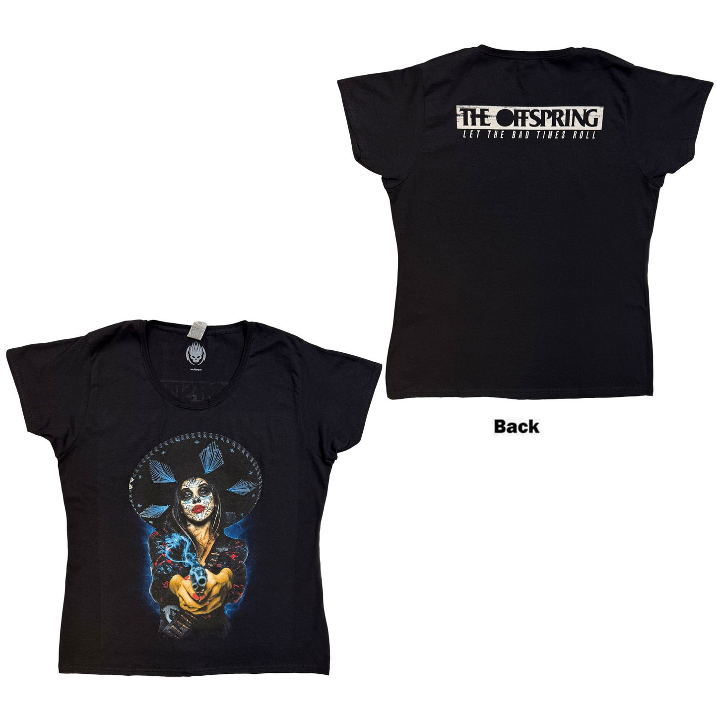 The Offspring Ladies T-Shirt: Bad Times