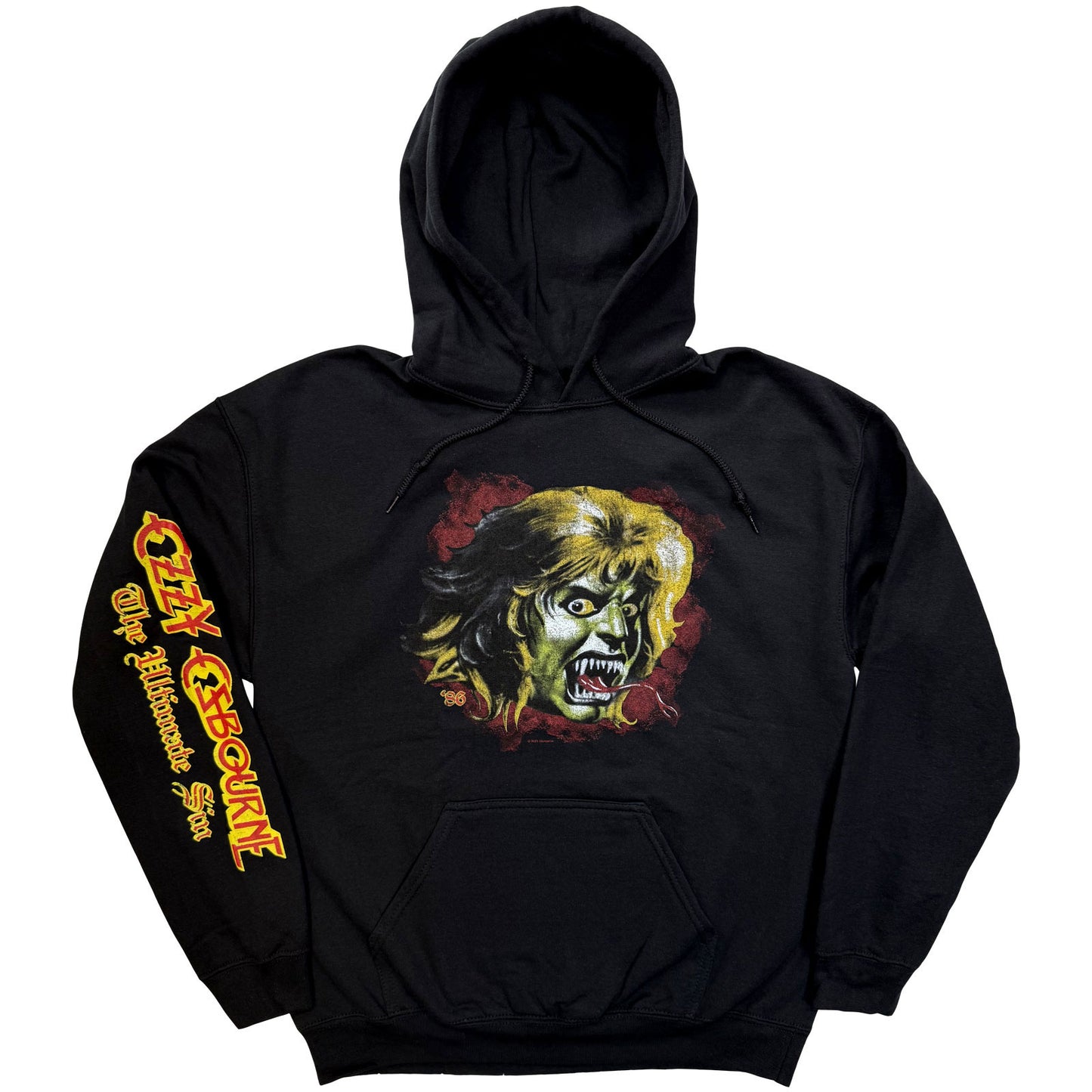 Ozzy Osbourne Pullover Hoodie: Ozzy Demon