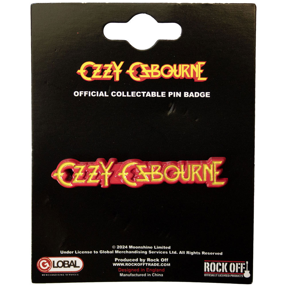 Ozzy Osbourne Badge: Logo