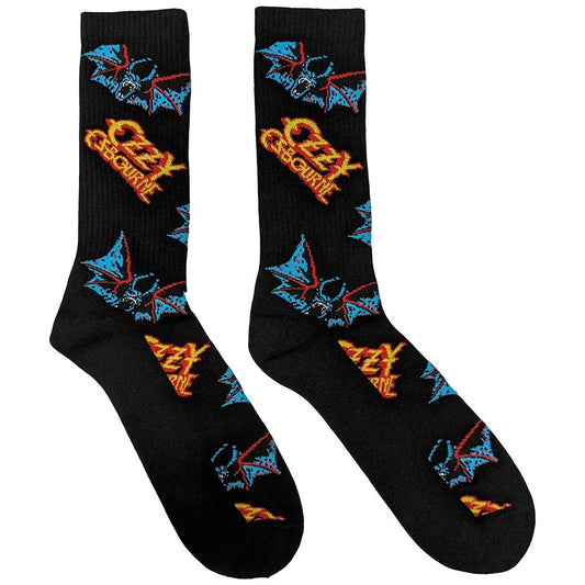 Ozzy Osbourne Socks: Logos & Bats