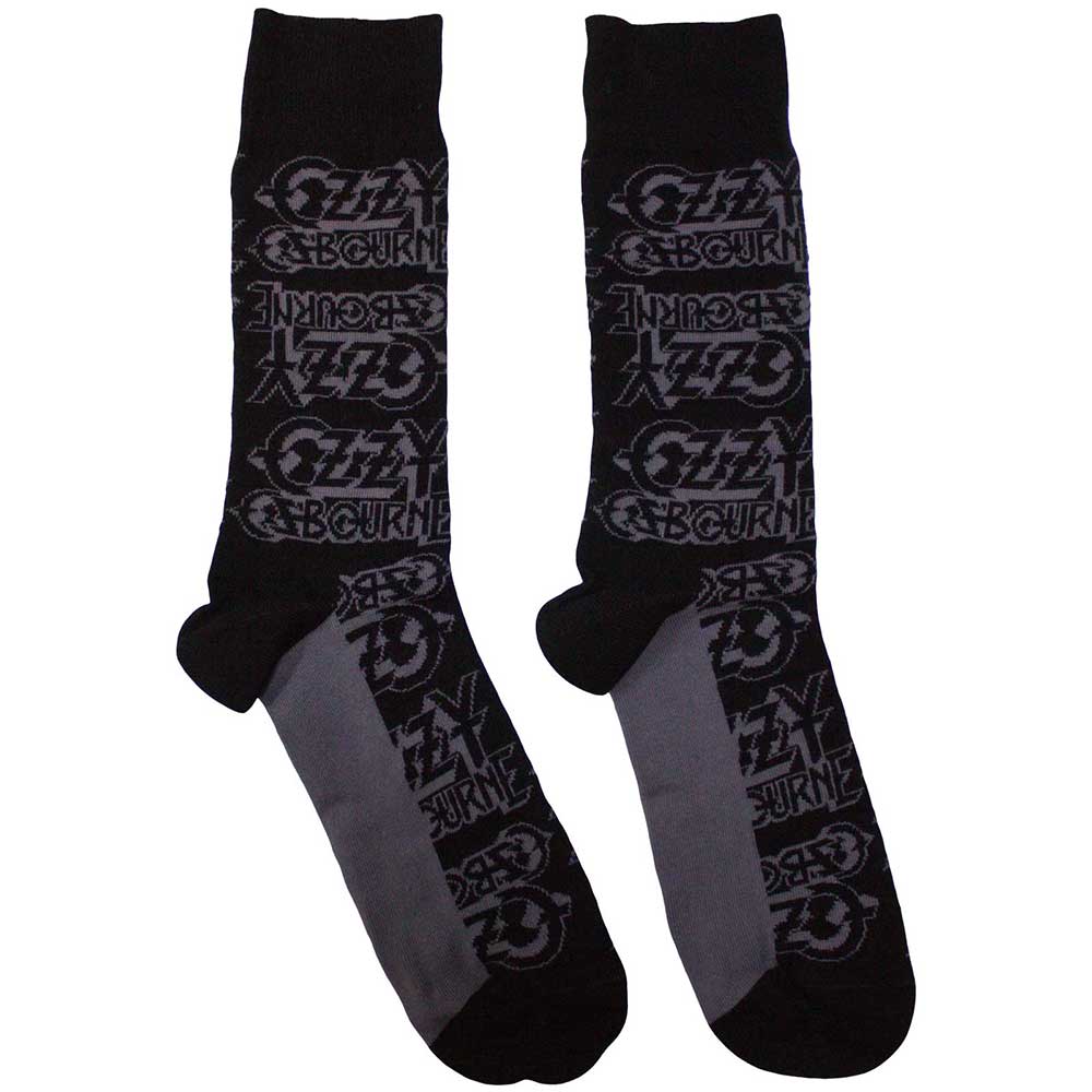 Ozzy Osbourne Socks: Logo Repeat