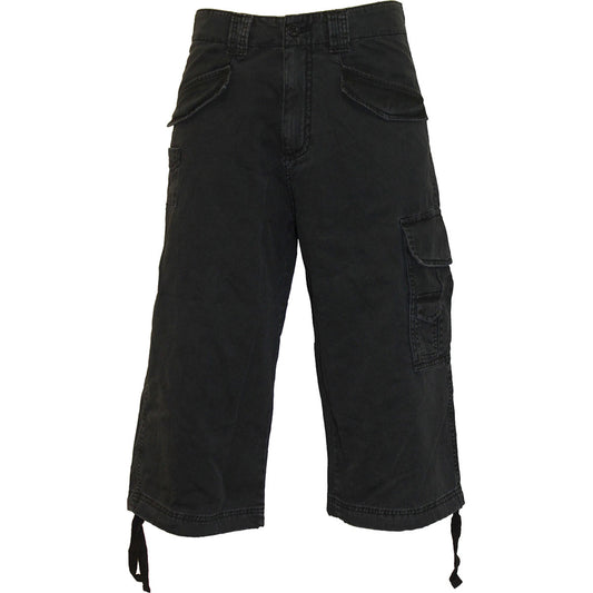 Spiral Vintage Long Cargo Shorts: Plain