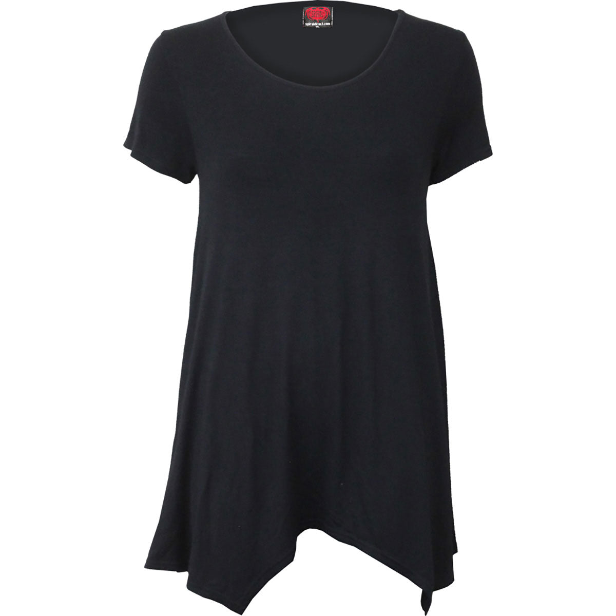Spiral Ladies Smock Tunic Casual Top: Plain