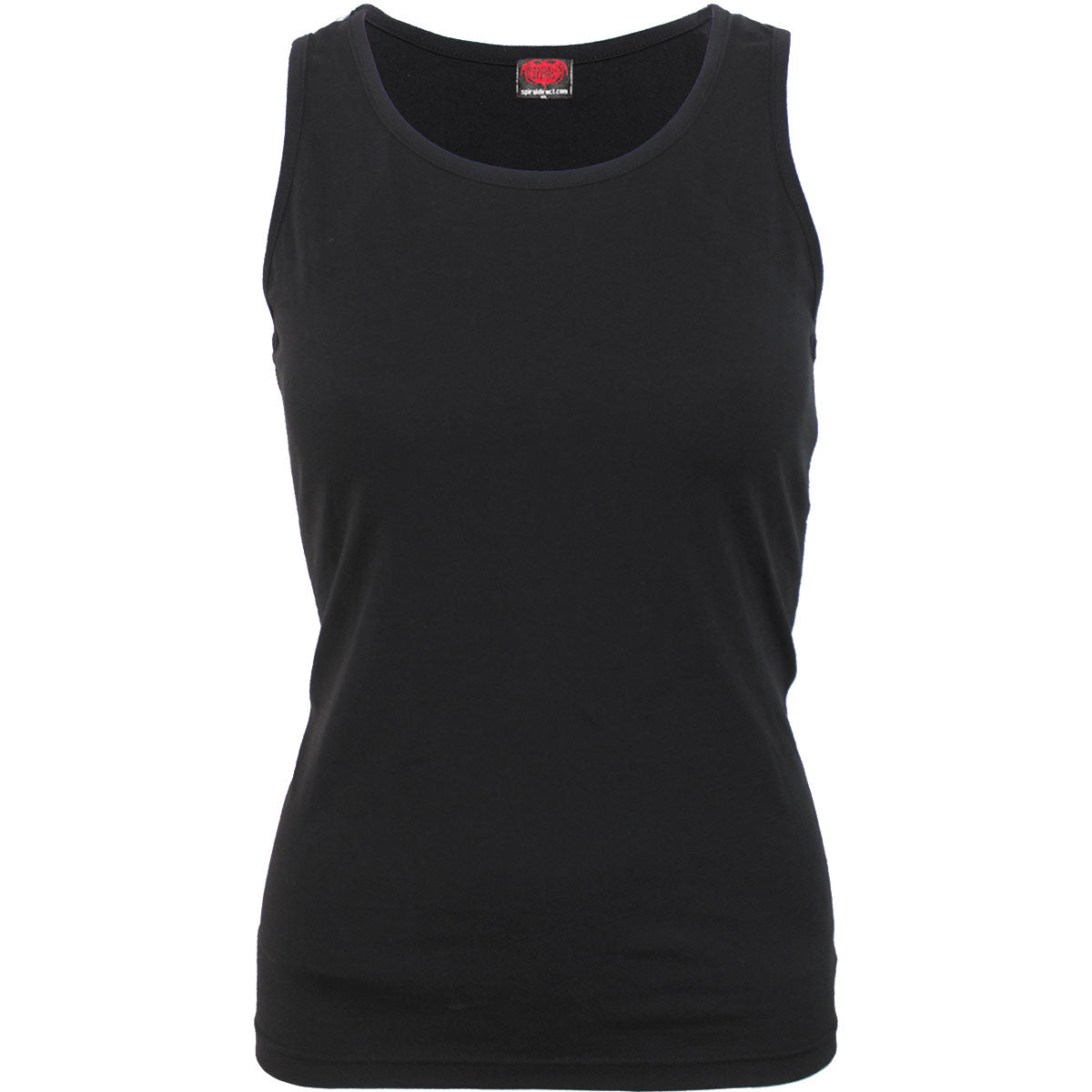 Spiral Ladies Razor Back Vest T-Shirt: Plain