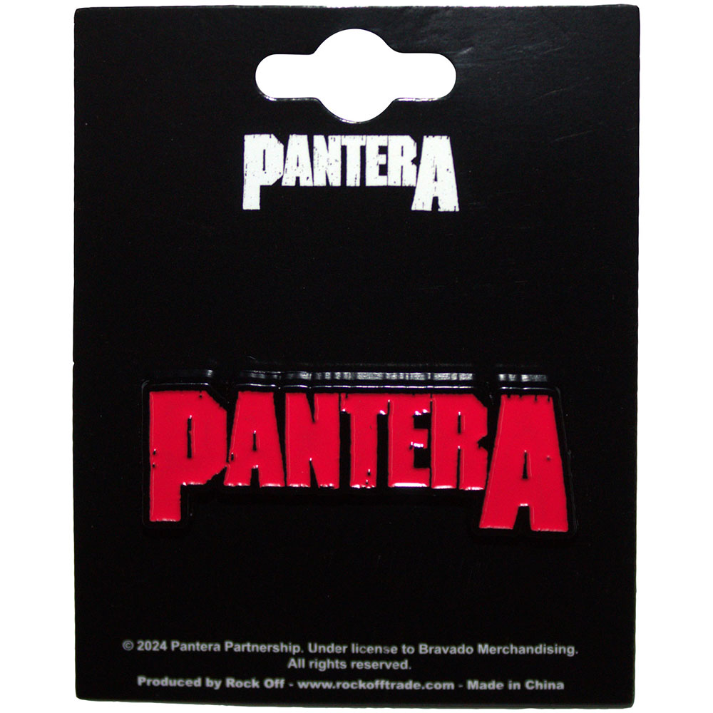 Pantera Badge: Red Logo