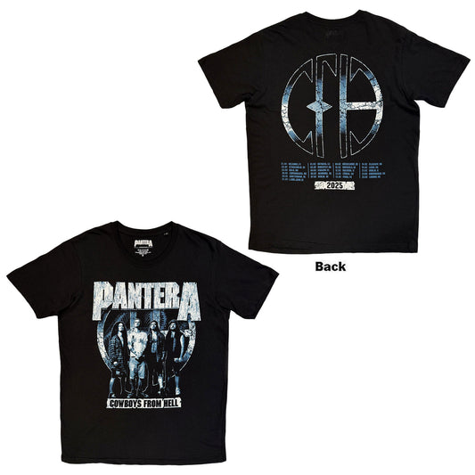 Pantera T-Shirt: Cowboys From Hell Tour '25