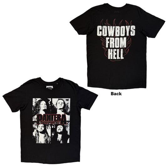 Pantera T-Shirt: Cowboys From Hell Flames