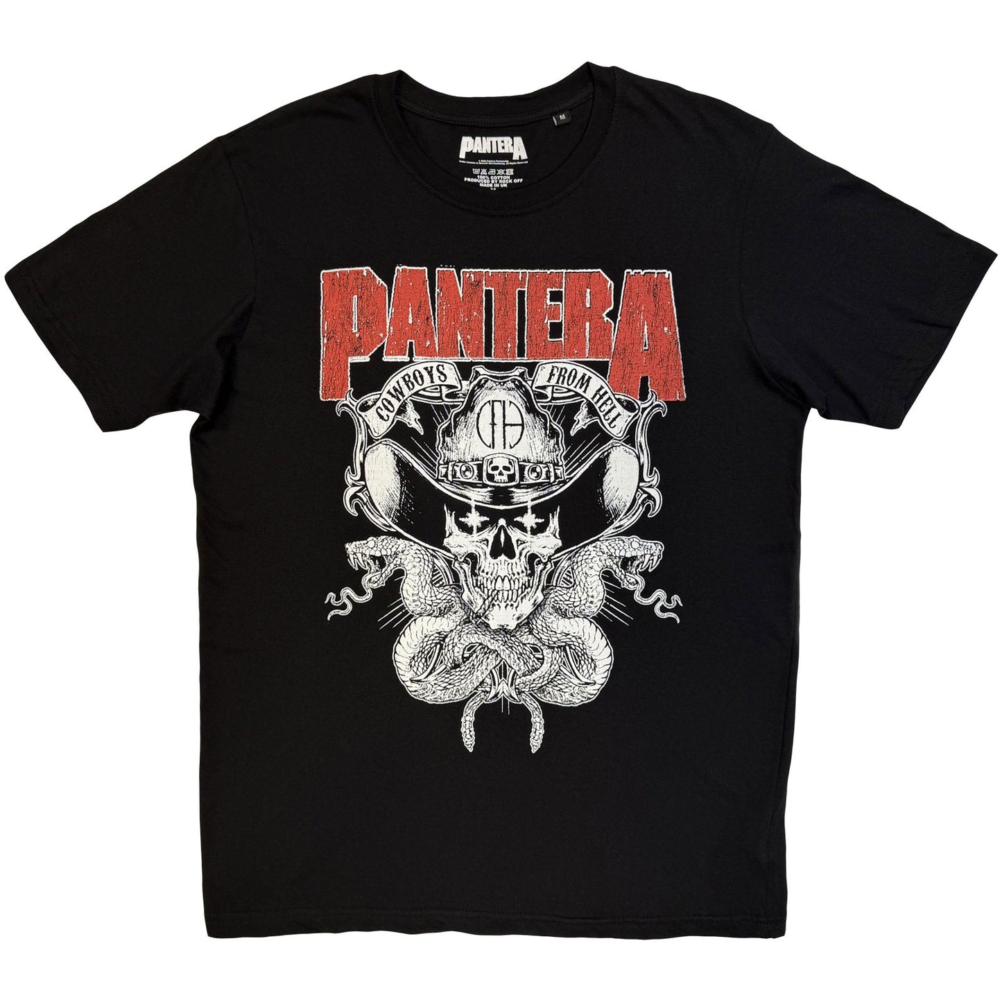 Pantera T-Shirt: Snake Skull