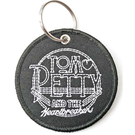 Tom Petty & The Heartbreakers Patch Keychain: Circle Logo
