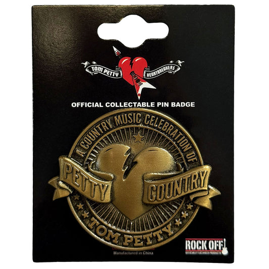 Tom Petty & The Heartbreakers Badge: Petty Country