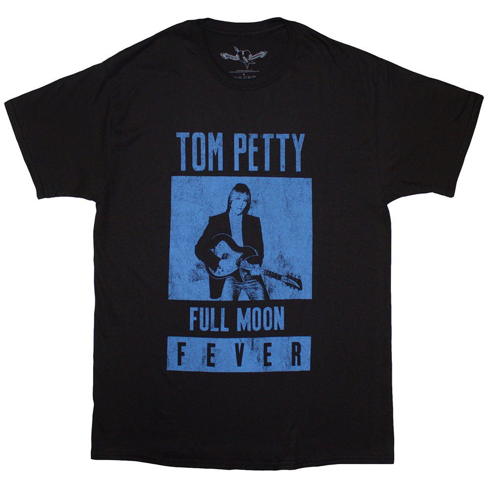 Tom Petty & The Heartbreakers T-Shirt: Full Moon Fever Blue