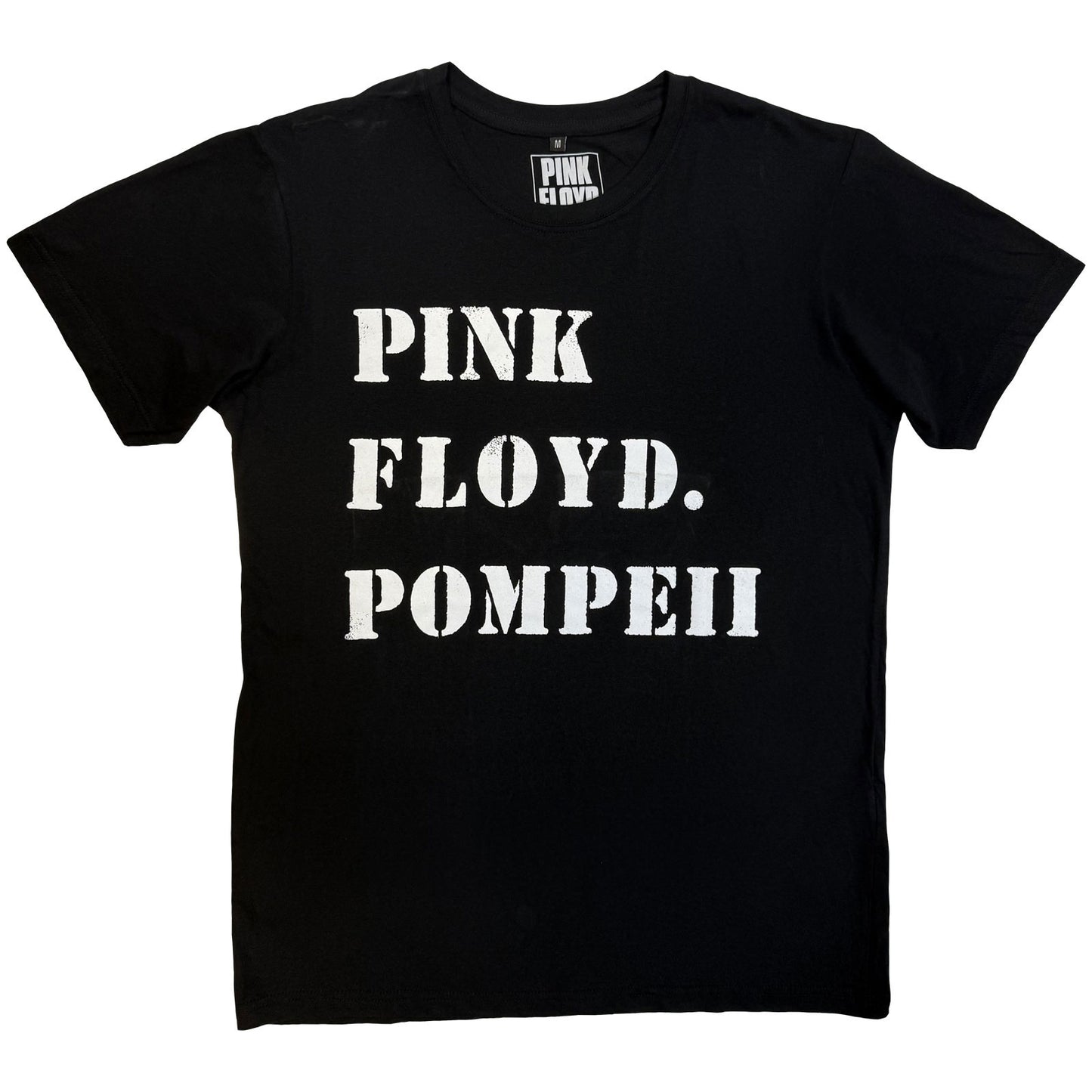 Pink Floyd Premium Carbon T-Shirt: Pompeii Stencil