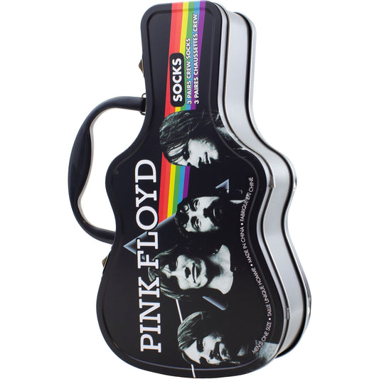 Pink Floyd Sock Guitar Tin: Logos