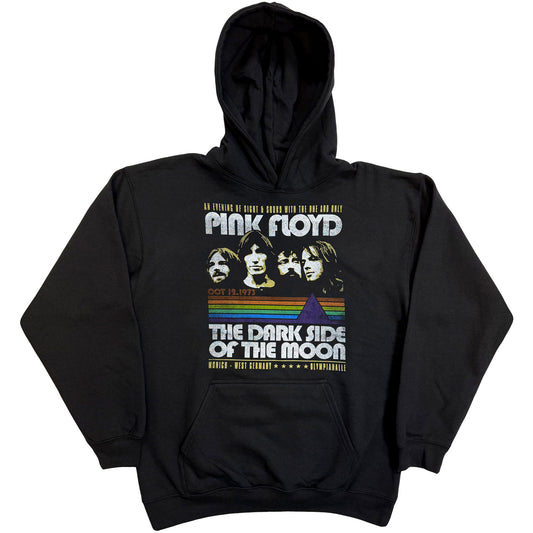 Pink Floyd Pullover Hoodie: Retro Stripes